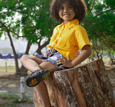 Para niños - Negro Coralyno™ - Zapatos acuáticos con cordones