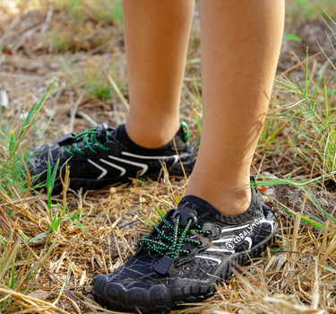 Para niños - Negro Coralyno™ - Zapatos acuáticos con cordones
